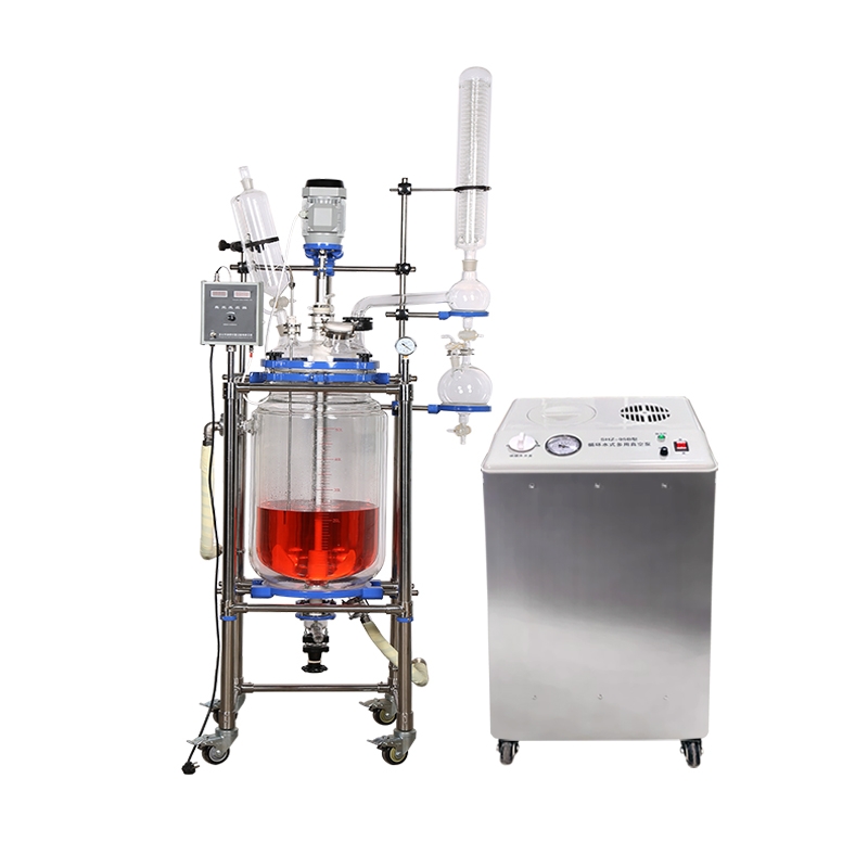 雙層釜+真空泵 雙層釜+真空泵